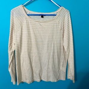 Sparkly striped shirt